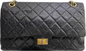 Chanel Black 2.55 Reissue Shoulder Bag