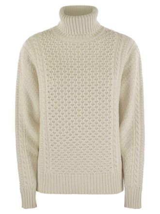 Fabiana Filippi Turtleneck Jumper With Special Workmanship