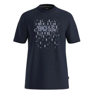 HUGO BOSS Hombre, Camisetas, Azul, Talla: XL