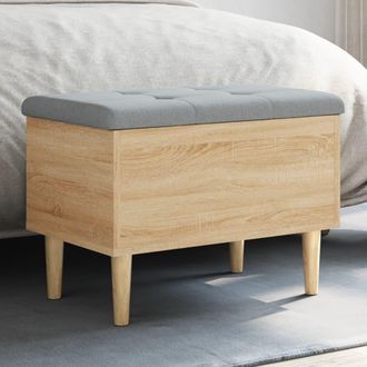 vidaXL Furniture Limited - Banco Con Almacenaje Madera Ingenier&iacute;a Roble