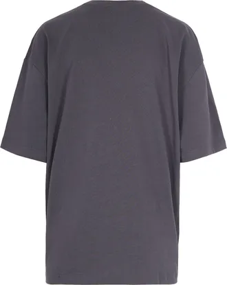 A.P.C. Womens T-Shirt With Logo False Black Organic Cotton T-Shirts & Jerseys