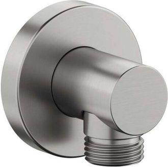 Duravit Codo De Conexi&oacute;n A Pared Duravit, Roseta Redonda, 55x80mm