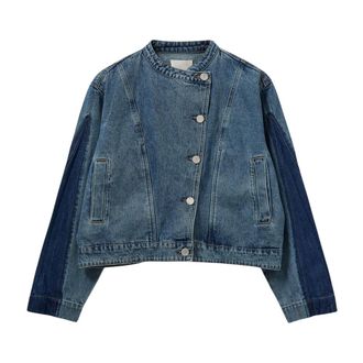 Sofie Schnoor Denim Jackets, female, Blue, Size: XL Pamelasw Jacket