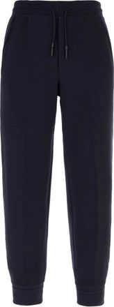 Ermenegildo Zegna Notte Oasi High Performance Wolle Blend Joggers - Heren - Sweatpants - Blauw - XL - Wol - Broeken