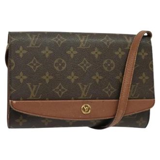 Louis Vuitton Pre-owned Cross Body Bags, female, Brown, Size: ONE SIZE Pre-owned Monogram Shoulder Bag