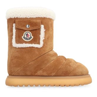 Moncler Winter Boots, female, Brown, 5 UK, Gaia Pocket Mid Ankle boots