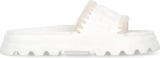 Mou Eva One-Piece Slide - Dames - Sandalen - Wit - 40 EU - Schoenen