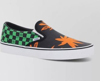 Valentino Garavani printed canvas slip-on loafers