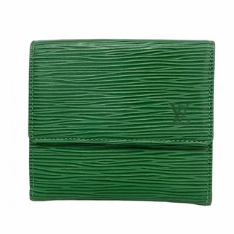 Louis Vuitton Borneo Green Wallet (Tri-Fold) (Pre-Owned)