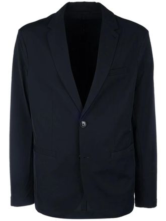 A|X Armani Exchange Blazer met enkele rij knopen - Zwart