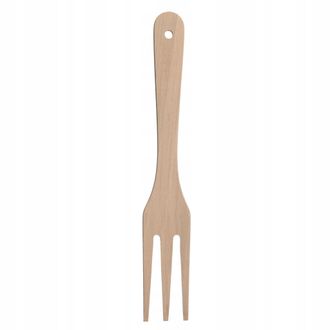 OEM Tenedor De Madera Para Ensalada Y Parrilla Eco 1 Unidad