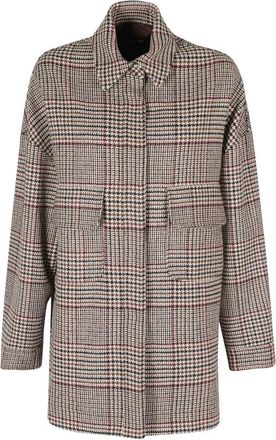 Federica Tosi Mujer, Chaquetas, Marr&oacute;n, Talla: S