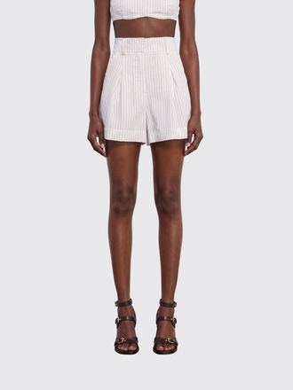 Patrizia Pepe Shorts Woman color Striped