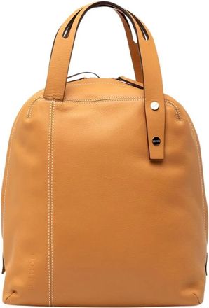 Loewe Pre-owned Leren Handtas - Dames - Vintage Handtas - Bruin - ONE Size - Leer - Vintage