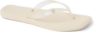 Reef Solaye Waterproof Flip Flop in Clear at Nordstrom, Size 11