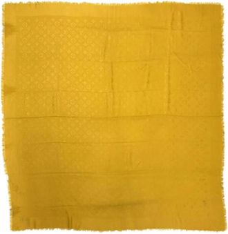 Louis Vuitton Vintage, unisex, Geel, ONE Size, Pre-owned Stole