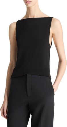 Vince Boat Neck Tank Top