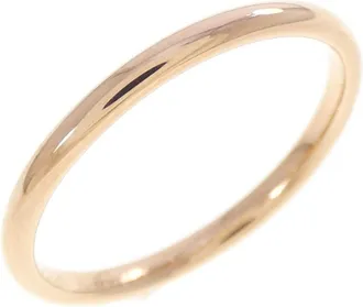 Chanel Pink Gold Pink Gold (18K) Band Ring (Pre-Owned)