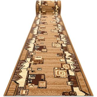 RugsX Rugsx - Runner bcf morad szlaczek old gold 60 cm yellow 60x590 cm