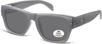 Montana Eyewear MP189 Polarized MP189C Mens Sunglasses Grey Size 53