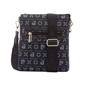 Pierre Cardin Volker Crossbody Bag - Dames - Tassen - Zwart - Maat: ONE Size Leer