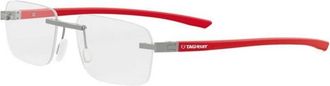 Tag Heuer Authentieke Essential Bril met Topkwaliteit - unisex - Brillen - Grijs - 54 MM - Accessoires