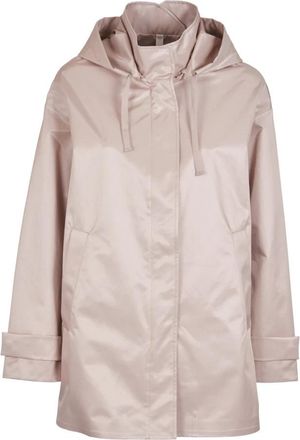 Duno Kayle Short Parka - Dames - Zomerjassen - Beige - M - Katoen - Jassen