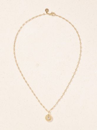 Marlo Laz Collana In Oro 14 Carati Con Diamanti Lasso