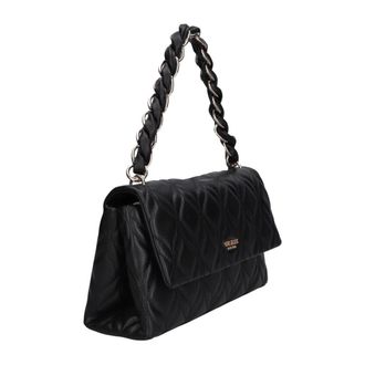 Guess Maxine Flap Crossbody - Dames - Tassen - Zwart - Maat: ONE Size