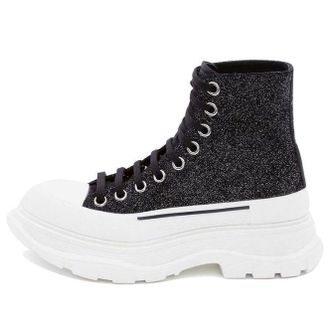 Alexander McQueen (WMNS) Alexander McQueen Tread Slick Boot Galaxy Black 633900WHW571027