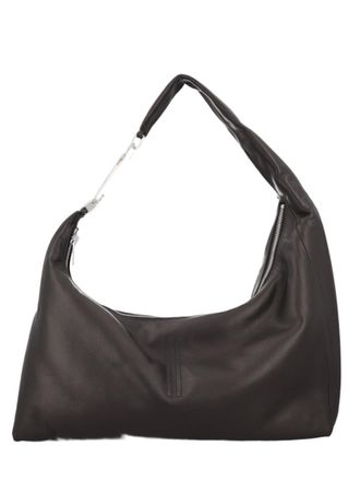 Rick Owens Soft-Structured Calf Leather Shoulder Bag