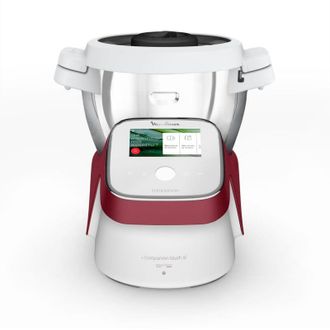 Moulinex Robot da Cucina Multifunzione I-Companion Touch, Potenza 1550 W, Capacit&agrave; 4,5L, Temperatura da 30 a 150 &deg;C, 14 Programmi Automatici e 5