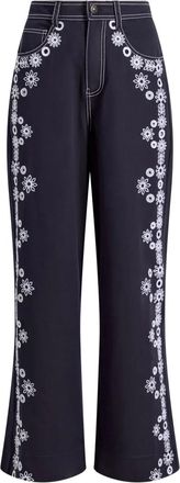 Cinq à Sept Pantaloni dritti - Blu