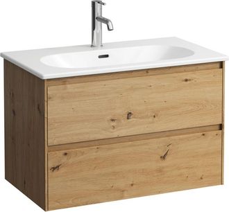 Laufen Lua Juego Completo Lani, Lavabo Incl. Mueble Bajo Lavabo, - Laufen