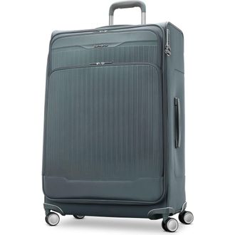 Samsonite Silhouette 18 Softside Expandable 30 Checked Spinner in Slate Blue at Nordstrom
