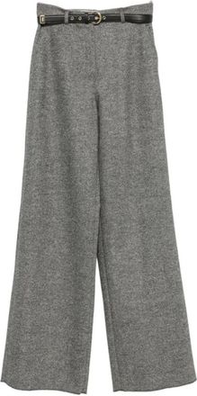 Max Mara Mujer, Pantalones, Gris, Talla: M