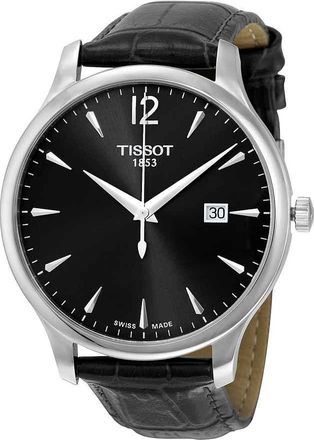 Tissot Tradition Grey Dial Dark Ladies Watch T0636101608700