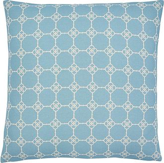 Ballard Designs Carson Kressley Geometric Snaffle Bit Pillow - Green 20 x 20 - Ballard Designs