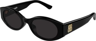 Balenciaga BB0477SA Asian Fit 001 Womens Sunglasses Size 53