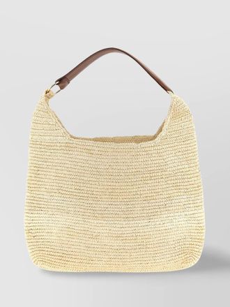 Maison Michel cristiana woven texture shoulder bag