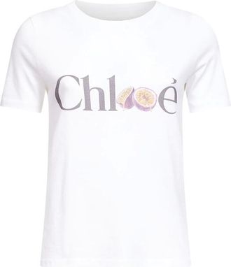 Chloé Donna, Top, Bianco, L, new