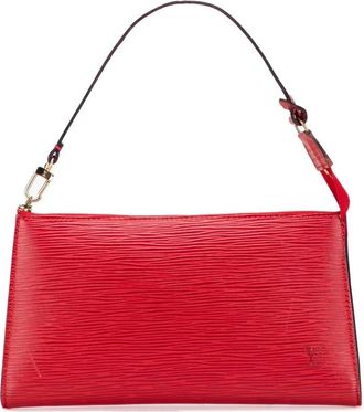 Louis Vuitton Pre-owned Handbags, female, Red, Size: ONE SIZE Pre-owned Leather Shoulder Bag