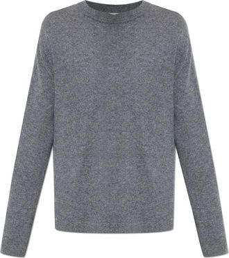 Lisa Yang Mason Sweater - Heren - Cashmere truien - Grijs - L - Kasjmier - Truien & Vesten