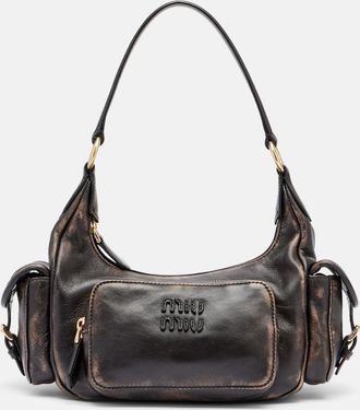 Miu Miu Borsa a spalla Pocket Medium in pelle
