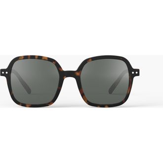 Izipizi Office 52mm Square Sunglasses in Tortoise at Nordstrom, Size +0.00