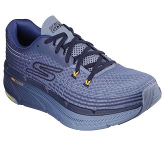 Skechers Mens Max Cushioning Premier 2.0 Vivid 2.0 Sneaker, Navy Textile/Synthetic, 7.5 UK