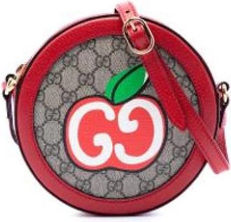 Gucci Pre-owned Vintage Crossbody Tas - Dames - Vintage Schoudertas - Veelkleurig - ONE Size - Leer - Vintage