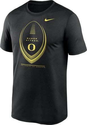 Nike Oregon Primetime Football Icon Legend Nike Mens Dri-FIT College T-Shirt in Black | NKGK00AUON-3BJ