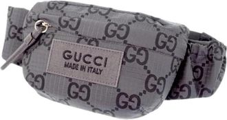 Gucci Pre-owned Vintage Belt Bag - unisex - Vintage Heuptassen - Grijs - ONE Size - Leer - Vintage