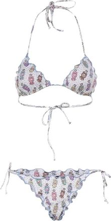 MC2 Saint Barth Frou Frou Sagitami Triangle Bikini - Dames - Bikinis - Veelkleurig - L - Nylon - Badmode